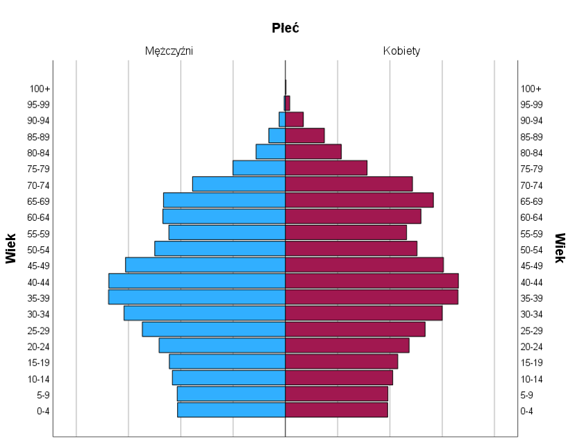 Piramida populacyjna.