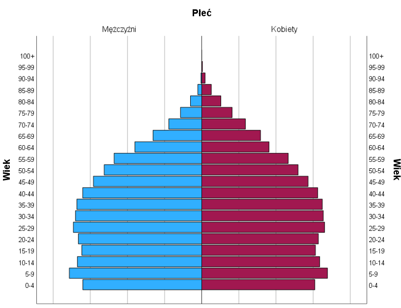 Piramida populacyjna.